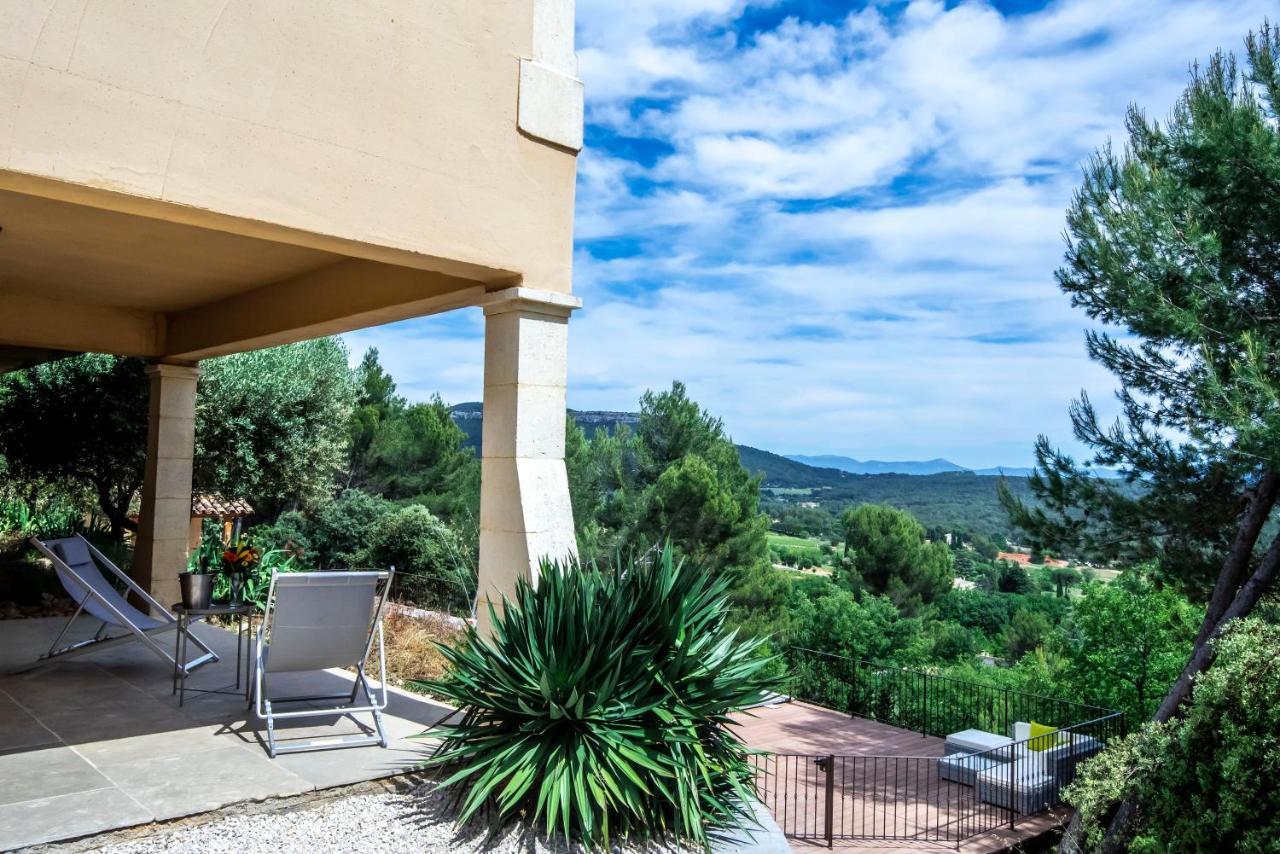 Villa Lumineuse Avec Piscine Clim 1Ere Etage Vue Panoramique Sur Les Montagnes Sur Le Site De La Sainte-Victoire Le Tholonet Εξωτερικό φωτογραφία